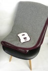 USA製 カレッジ 「B」 スタジアム ウールブランケット(TEXAS MFG)【中古】