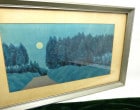 東山魁夷 　複製画　日本画 風景画　捺印あり【中古】【送料無料】|置物・トイ|インテリア