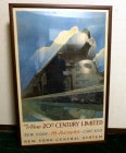 レスリー・ラガン LESLIE RAGAN　The New 20th Century Limited ポスター / 額装【中古】