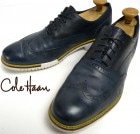 コールハーン ColeHaan ウイングチップ レザーシューズ 12M(29.5-30cm相当)(メンズ)【中古】|ドレスシューズ