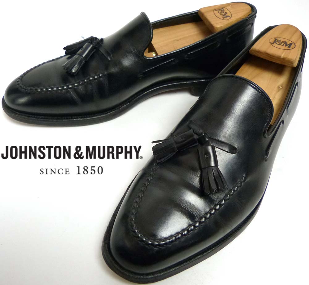 希少】USA製 ジョンストン&マーフィー Johnston&Murphy Aristcraft 