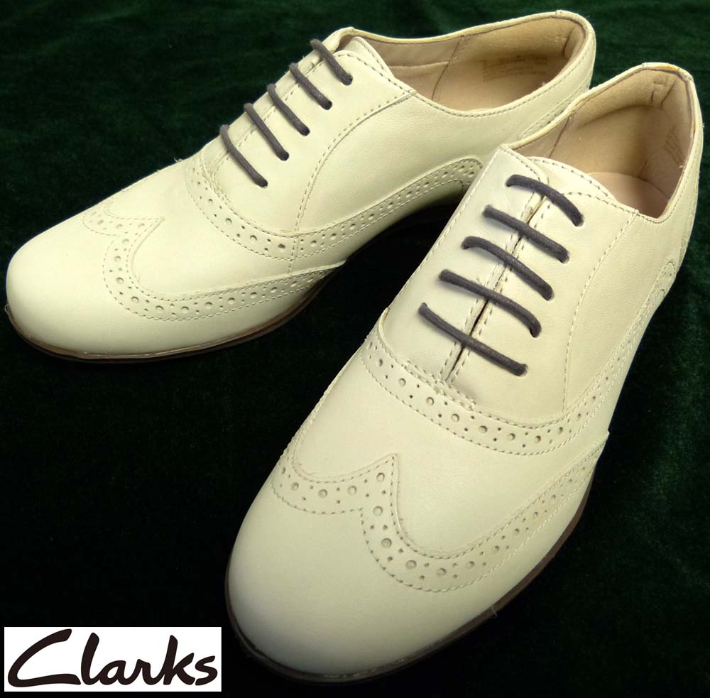 未使用】クラークス Clarks Hamble Oak ウイングチップシューズ UK4D 