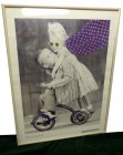 PHOTOGRAPHY ELYSE LEWIN　Out for a ride ポスター 額装 / 三三判【中古】|置物・トイ|インテリア