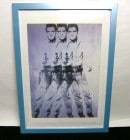USA製 アンディ・ウォーホル Andy Warhol  エルビスプレスリー　ポスター 額装【中古】