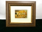 Klimt グスタフ クリムト「接吻」 印刷物 額縁/ 額装【中古】