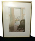 Tossiside　「in the sun- 」 6/100  イス/椅子/リトグラフ/版画【中古】