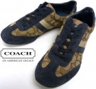 コーチ COACH シグネチャー柄 スニーカー 　US7.5B(24-24.5cm相当)(レディース)【中古】