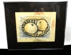 深尾庄介 「静物」肉筆画 サイン入り　額装【中古】