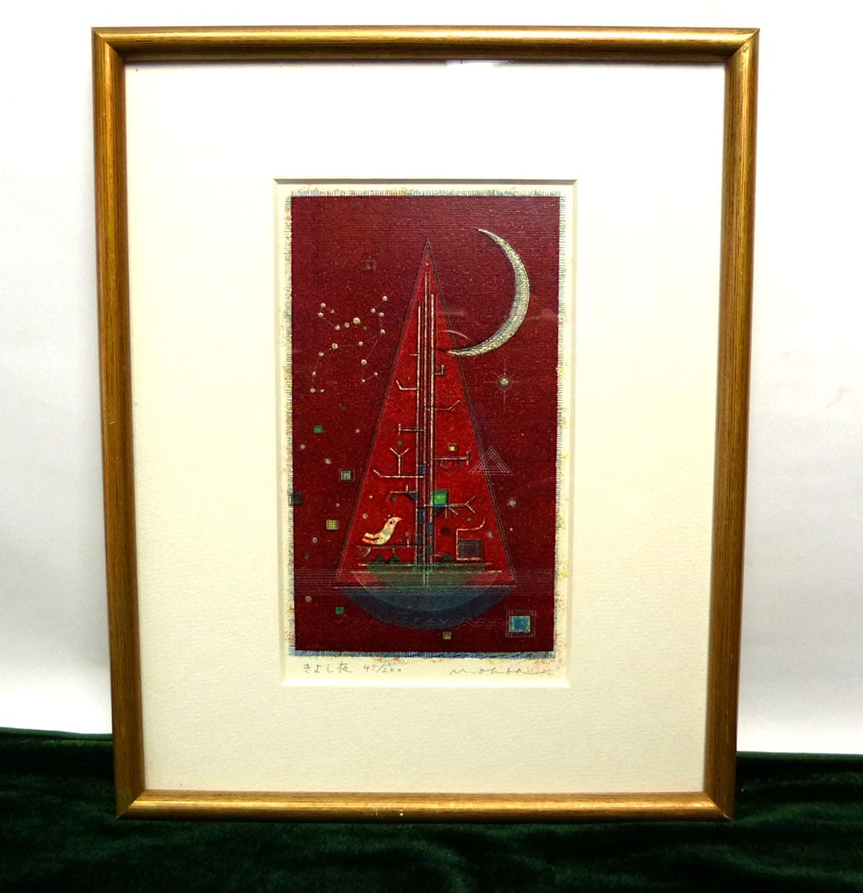 版画「蝶の精」