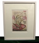 SATO 06 「a scrap-from the window-」 /リトグラフ  直筆サイン入り　(版画)【中古】