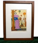 ロッポ・マルティネス /LOPPO MARTINEZリトグラフ  直筆サイン・エディション入り(版画)【中古】