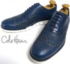 コールハーン ColeHaan Grand OS ゼログランド ウイングチップ レザーシューズ  11 1/2M(29−29.5cm相当)(メンズ)【中古】【送料無料】|スニーカー