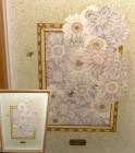 2007年製作 Kawabe Hiromi / 川邊裕美　「F-Flower/Fの花」スタンプ画　嵯峨美術短期大学版画研究生【中古】