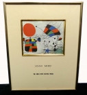 ジョアン ミロ /Joan Miro  The Smile with Blowing wings/ 印刷物　額装【中古】