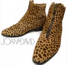 イタリア製 JOAN & DAVID / ジョーンディビッド   レオパード柄 ハラコ ブーツ 6B(22.5-23cm相当)(レディース)【中古】