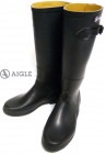 フランス製 エーグル AIGLE レインブーツ / ラバーブーツ　38(24cm相当)(レディース)【中古】