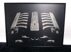 BMW エンジンルーム / アート 額装 オブジェ【中古】