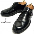 REGAL リーガル  JU16 モンクストラップシューズ　25 1/2b(25.5cm相当)(メンズ)(定価2.3万円)【中古】
