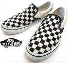 バンズ VANS SLIPON チェッカー スリッポン/ スニーカー US6H(24.5cm相当)(メンズ・レディース)【中古】