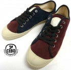 【未使用】セボ / CEBO BULLDOG 2トーン スエード ローカットスニーカー　41(26.5cm相当) (メンズ)(定価1.3万円)【中古】