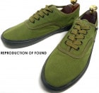 【未使用】REPRODUCTION OF FOUND/リプロダクションオブファウンド US NAVY MILITARY スニーカー 43(26.5-27cm相当)(メンズ)(定価約1.4万円)【中古】