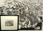 1995年製 十滝歌喜 「268-65」木版画 EP(作家保存版) 【中古】　