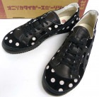onitsuka tiger オニツカタイガー OK BASKET HIINA ドット(水玉) レザー スニーカー　US 6 1/2(23.5cm相当)(レデイース)(箱付き)【中古】
