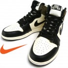 NIKE / ナイキ AIR JORDAN 1 RETRO HIGH OG エア ジョーダン 1 レトロ OG Dark Mocha ダークモカ ボーイズ スニーカー　4.5Y(23.5cm相当)(キ
