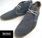 イタリア製 ヒューゴボス / HUGO BOSS チャッカブーツ / スニーカー 8 1/2(26.5cm相当)(メンズ)【中古】