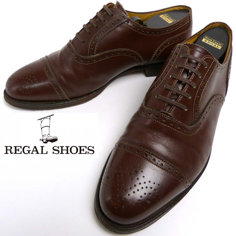 REGAL / リーガル メダリオン キャップトゥシューズ 26 1/2EE(26.5cm 