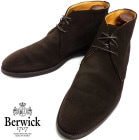 スペイン製 Berwick / バーウィック 910 スエード チャッカブーツ 6 1/2(25cm相当)(メンズ)【中古】【送料無料】