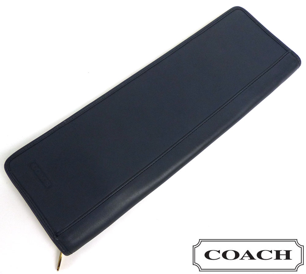 OLD COACH / オールドコーチ レザー ネクタイケース 2本収納【中古