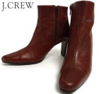 J.CREW / ジェイクルー サイドジップ ショートブーツ 23 1/2(23.5cm相当)(レディース)【中古】