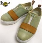 Dr.Martens LYLAH / ドクターマーチンライラ バイカラー レザー スリッポン/ スニーカー　UK6(25cm相当)(メンズ・レディース)【中古】