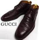 イタリア製 GUCCI / グッチ GG総柄 チャッカブーツ 41(26cm相当)(メンズ)【中古】【送料無料】