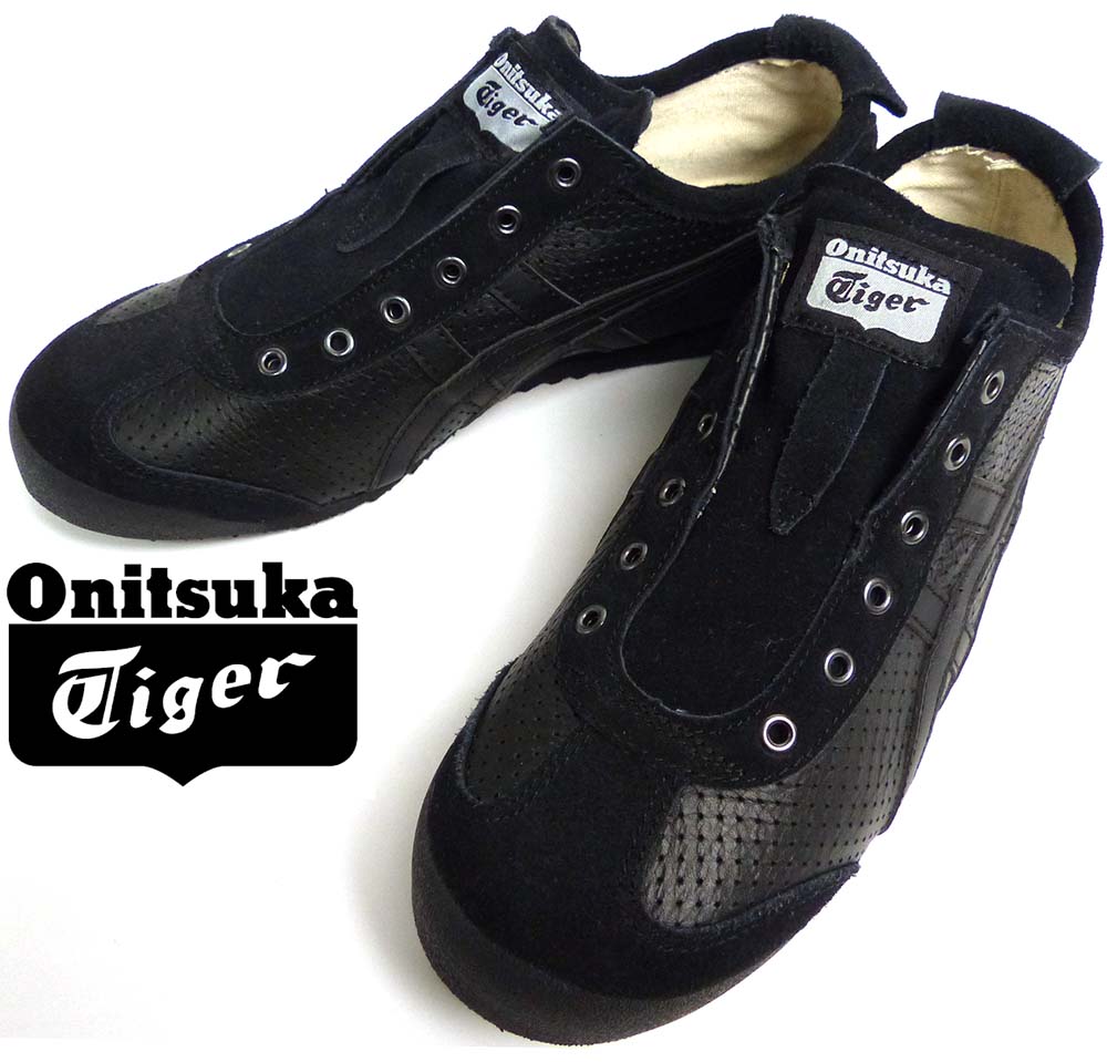 Onitsuka Tiger MEXICO / オニツカタイガー メキシコ 66 レザー スニーカー / スリッポン US6  1/2(25cm相当)【中古】-アンティーク雑貨・中古革靴の通販サイトのAwesome