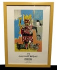 Jean-Michel Basquiat / ジャン＝ミシェル バスキア アートポスター　(額付き)【中古】