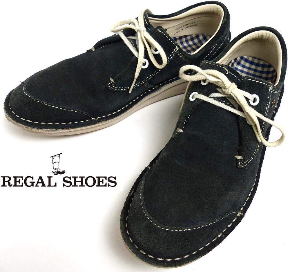 REGAL / リーガル スエードデッキシューズ 24 1/2(24.5cm相当)(メンズ 