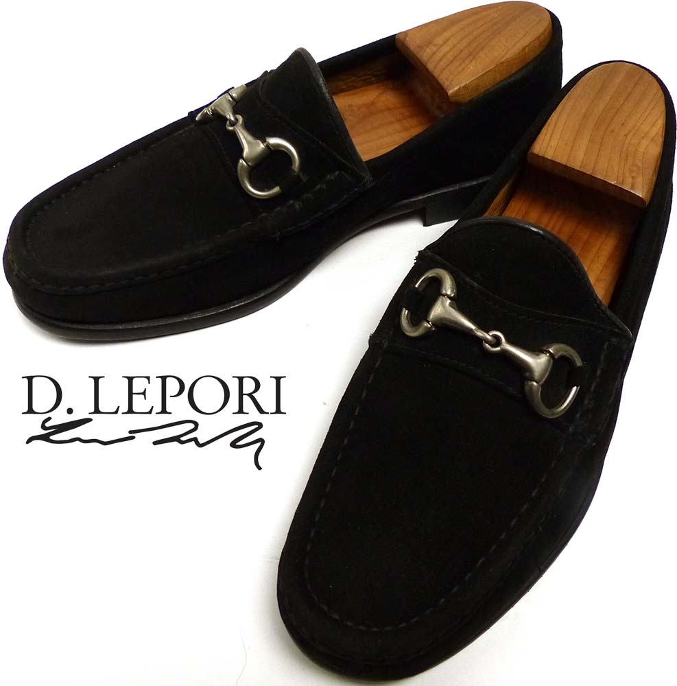 イタリア製 D.LEPORI / ダニエルレポリビットローファー 40(25cm相当 