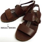 REGAL / リーガル レザー ストラップ サンダル  表記無し(25-25.5cm相当)(メンズ)【中古】