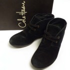 COLE HAAN /コールハーン スエードチャッカブーツ　７B(24cm相当)(レディース・箱付き)【中古】