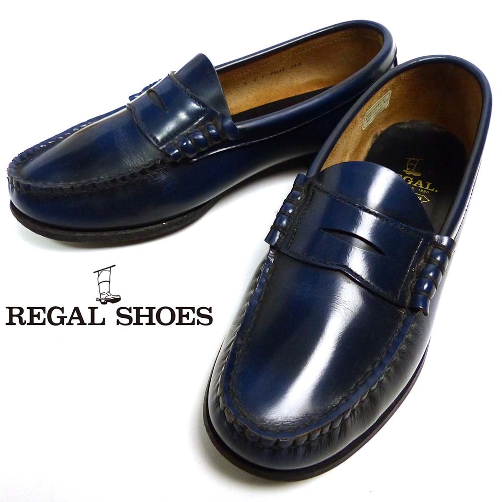 REGAL / リーガル コイン(ペニー)ローファー 24.5(24.5cm相当)(レディース)【中古】｜ローファー ｜ブランド中古革靴、ビンテージ雑貨の通販ならAwesome(アウソム)