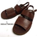 REGAL / リーガル レザー ストラップ サンダル 表記無し(25-25.5cm相当)(メンズ)【中古】
