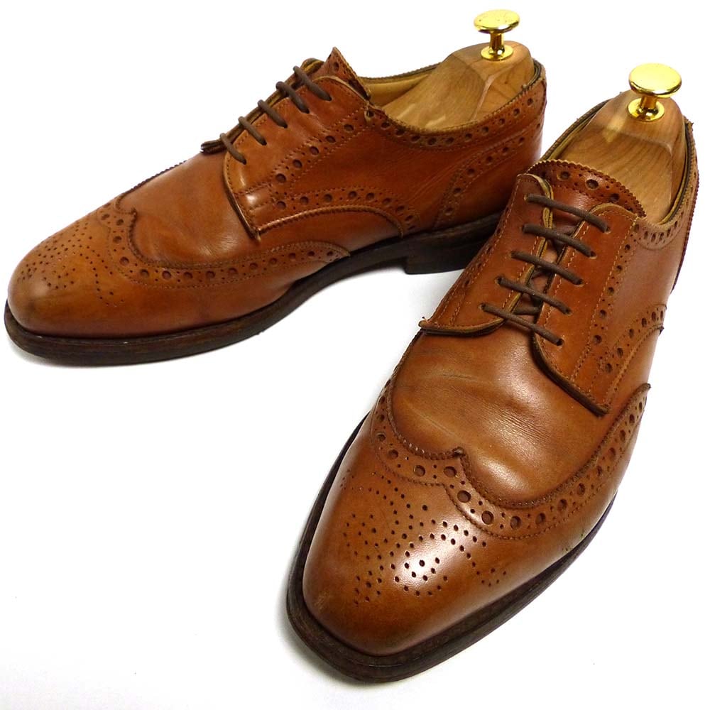 Tricker's ブラウン ウィングチップシューズ Tricker's ブラウン ウィングチップシューズ