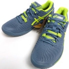 【未使用】ASICS GEL-RESOLUTION 9 / アシックス オールコート用テニスシューズ US8 1/2(26.5cm相当)(メンズ・タグ付き)【中古】