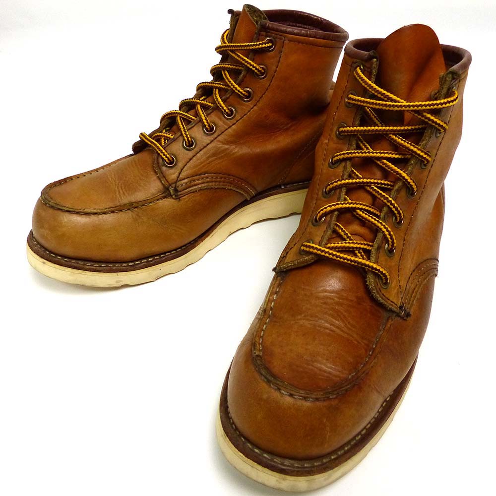希少 旧羽タグ 875 REDWING レッドウイング 9E 27cm 99年製 97年製 羽根タグ Red Wing / レッドウィング 6inch CLASSIC MOC