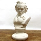 モデリング ミニ石膏像 / ベートーベン胸像 オブジェ デッサン【中古】