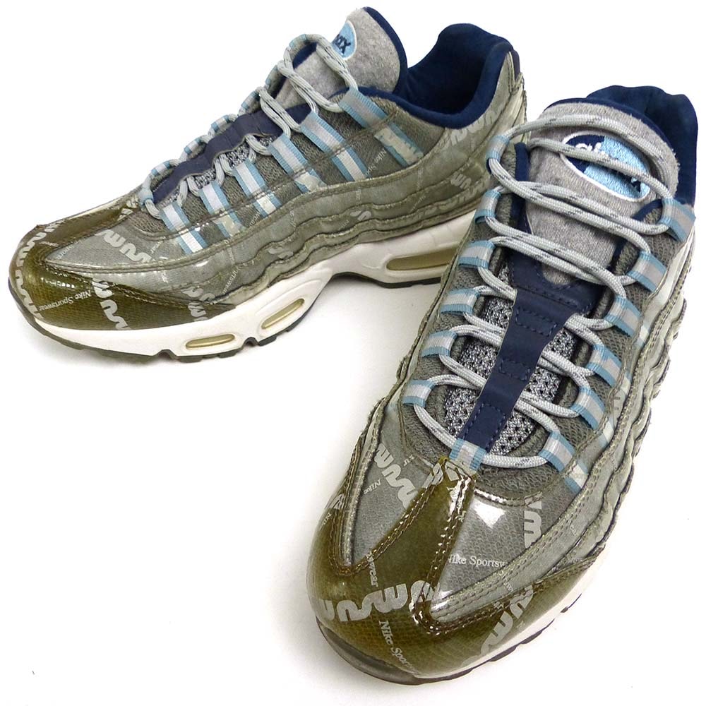 美品 19年NIKE エアマックス 95 白/フレッシュミント US9 27㎝ 美品 19年NIKE エアマックス 95 白/フレッシュミント US9 27㎝ Nike Air