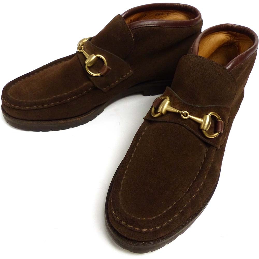 【bunchou】GUCCI ホースビットブーツ 36 1/2 イタリア製 GUCCI / グッチ ホースビット アンクルブーツ 36 1/2C(23.5