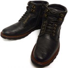 【訳あり】REGAL / リーガル サイドジップ ショートブーツ /ワークブーツ　25(25cm相当)(メンズ・GORE-TEX ゴアテックス)【中古】